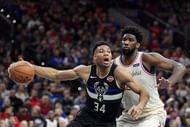 Milwaukee Bucks v Philadelphia 76ers